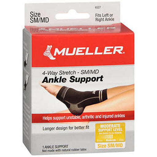 Mueller Mueller® Ankle Support – Moderate Support (Small/Medium) Plumbing Fittings & Supports Light Gray