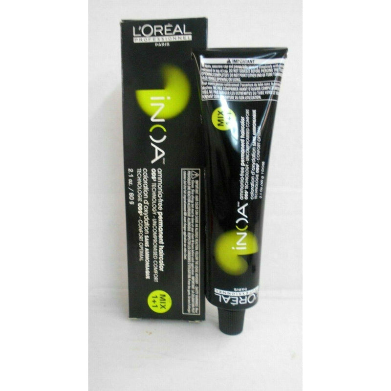 0 Loreal INOA Ammonia Free ODS Professional Permanent Hair Color ~ 2.1 Fl. Oz Hair Color Lavender