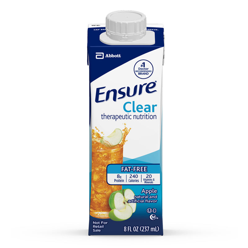 Ensure Ensure Clear Therapeutic Nutritional Drink (Apple Flavor - 8 Oz) Fitness & Nutrition White Smoke