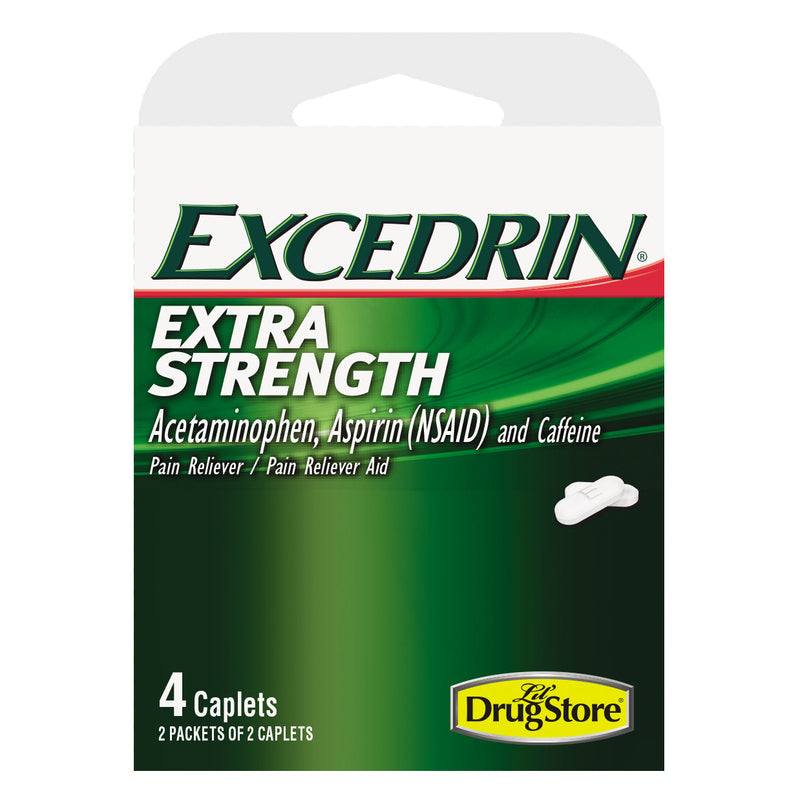 Excedrin Excedrin Extra Strength Pain Reliever Personal Care Black