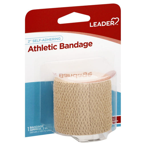 Leader Leader® Self-Adhering Athletic Bandage – 2" Health & Beauty White Smoke