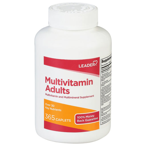 Leader Leader Multivitamin Adults Caplets 365 Ct Vitamins & Supplements Lavender