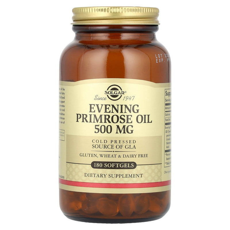 Solgar Solgar Evening Primrose Oil, 500 Mg, 180 Softgels Fragrance Oil Tan