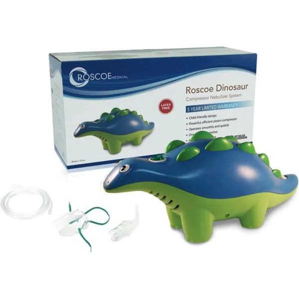 Manufacturer Manufacturer Roscoe Medical Dinosaur Pediatric Nebulizer Nebulizers White Smoke