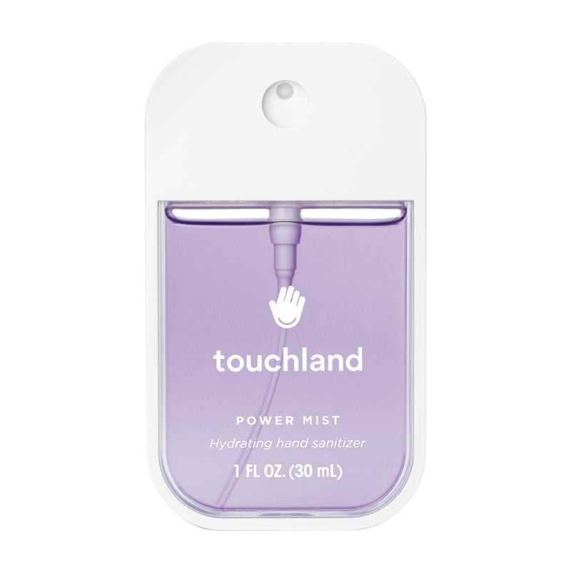 Touchland Touchland Pure Lavender Power Mist Hydrating Hand Sanitizer 30ml Bath & Body White Smoke