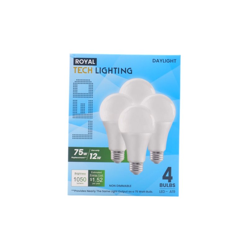 Led Bulbs 4pk 75w Daylight