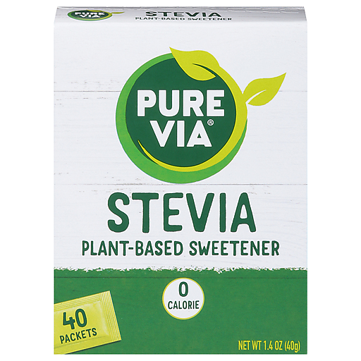 Pure Via Pure Via Stevia All Natural Zero Calorie Sweetener Sugar & Sweeteners Lavender