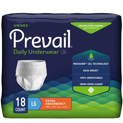 First Quality First Quality Prevail Extra Underwear Large 44"-58" - (case 4X18) Underwear Dark Slate Gray