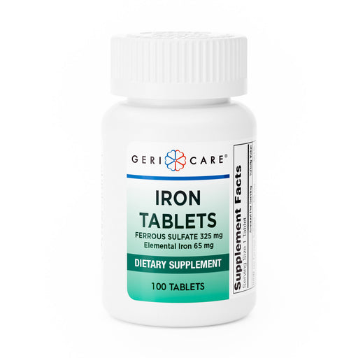 Geri-Care Geri-Care Ferrous Sulfate Iron Tablets, 325 Mg Vitamins & Supplements Lavender