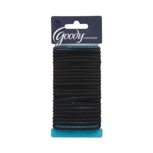 Goody Goody Slide Proof Elastics Logo Black 4 Mm Hair Accessories Dark Slate Gray