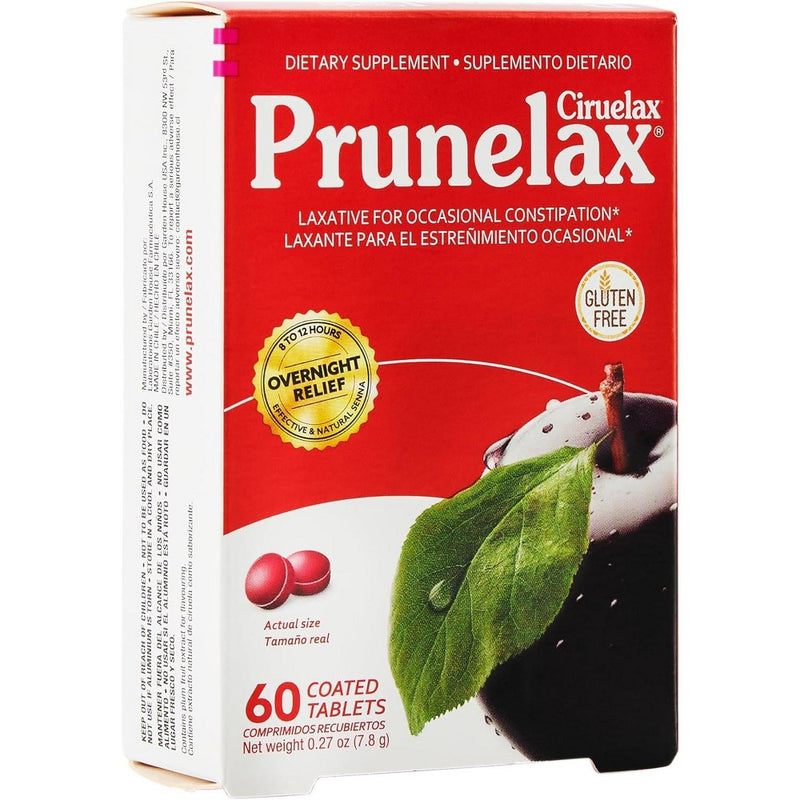 Prunelax Prunelax Ciruelax Natural Laxative – Regular Mini (60 Tabs) Health & Beauty Lavender
