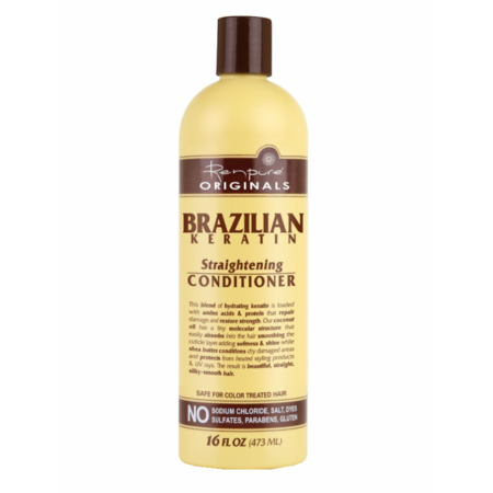 Renpure Renpure Originals Conditioner, Straightening, Brazilian Keratin Conditioners White Smoke