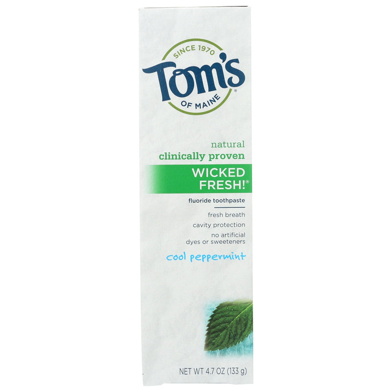 Tom's of Maine Tom's of Maine Wicked Fresh! Toothpaste, Fluoride, Cool Peppermint Toothpaste Lavender