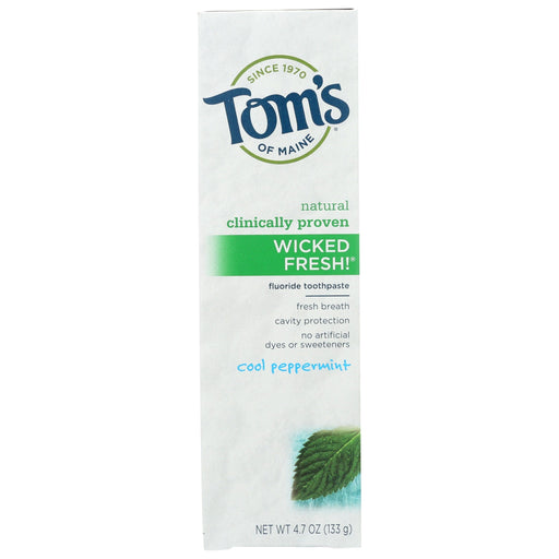 Tom's of Maine Tom's of Maine Wicked Fresh! Toothpaste, Fluoride, Cool Peppermint Toothpaste Lavender