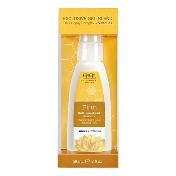 GiGi GiGi Antioxidant Firm Night Firming Facial Moisturizer W/ Vitamin E + A 2 Oz Waxing Kits & Supplies Sandy Brown