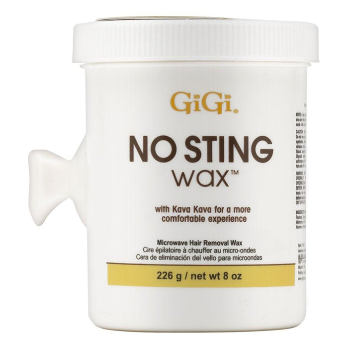 GiGi GiGi No Sting Microwave Wax 8 Oz Waxing Kits & Supplies White Smoke