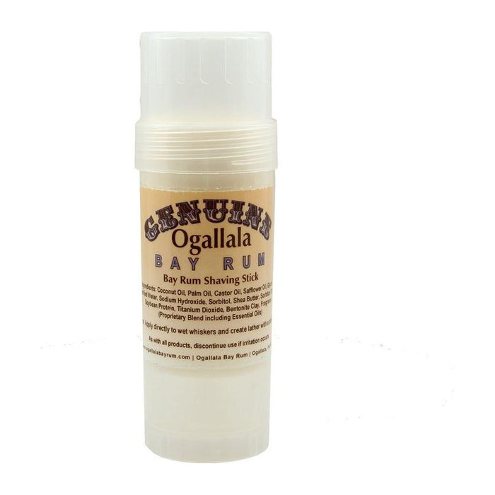Ogallala Ogallala Bay Rum Regular Scent Bay Rum Shaving Stick 2.5 Oz Shaving & Grooming Light Gray