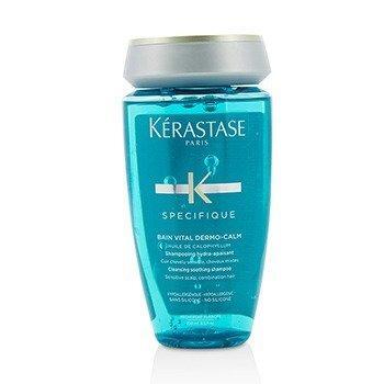 Kerastase Kerastase Specifique Bain Vital Dermo-Calm Cleansing Soothing Shampoo (Sensitive Scalps, Combination Hair) 250ml/8.5oz Shampoo Dark Cyan