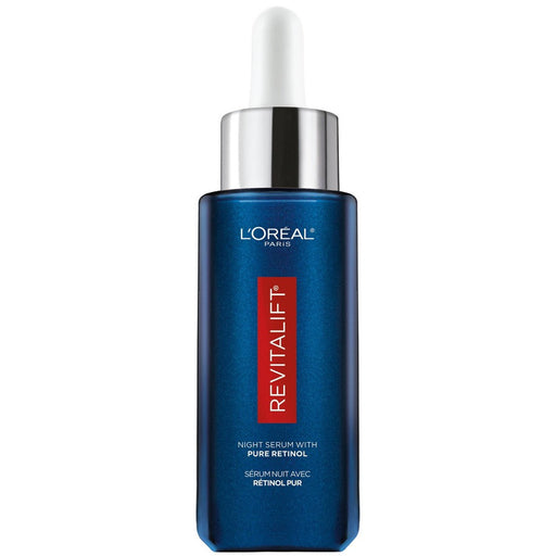 L'Oreal Paris L'Oreal Paris Revitalift Derm Intensives Night Serum, 0.3% Pure Retinol – 1.0 Fl Oz Health & Beauty White Smoke