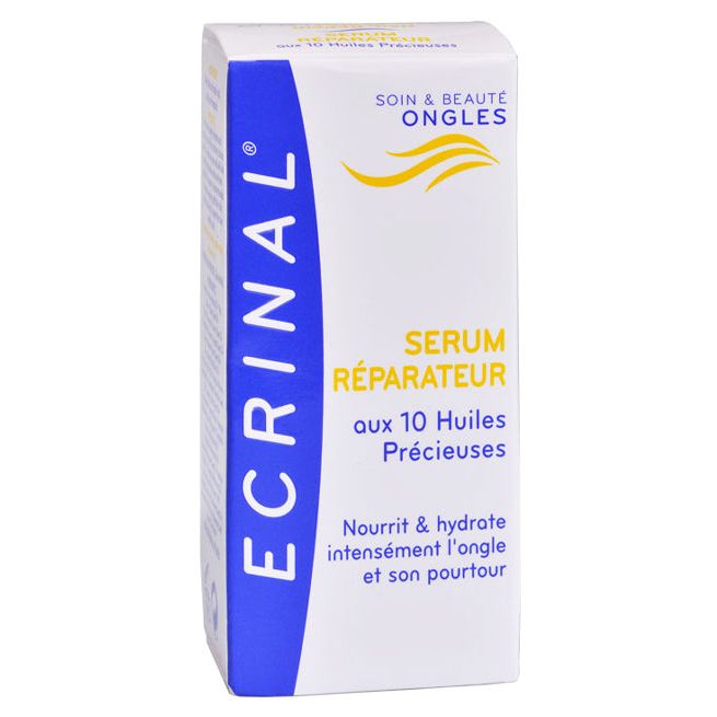 Ecrinal Ecrinal Nail Repair Serum With 10 Precious Oils 10ml Nails Lavender