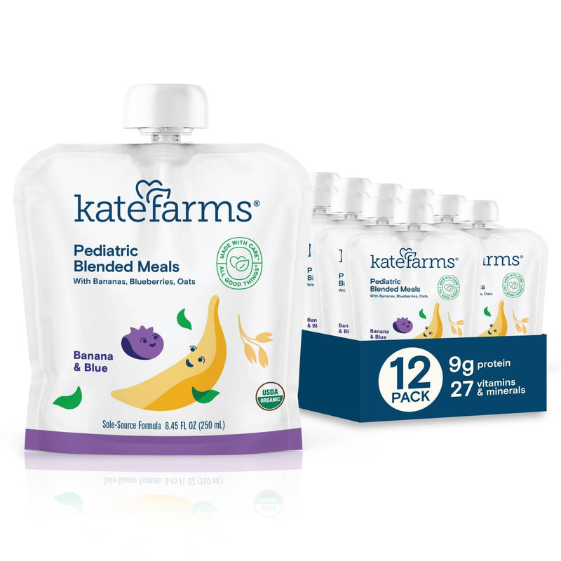 Kate Farms Kate Farms Pediatric Blended Meals - 8.45 Oz Bananas White Smoke