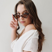 zeroUV Women's Fashion Retro Triangle Cat Eye Sunglasses C570 Sunglasses Gray Black Smoke,Matte Black Green,Red Smoke,White Smoke,Tortoise Brown,Pink Smoke