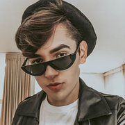 zeroUV Retro 90's Flat Top Moon Shape Cat Eye Sunglasses C569 Sunglasses Gray Red Smoke,White Smoke,Black Smoke,Matte Black Green,Tortoise Brown