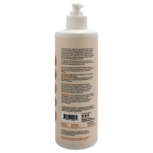 Dr. Natural Dr. Natural Castile Body Lotion - Shea Butter Plus Vanilla By - 16 Oz Lotion & Moisturizer Rosy Brown