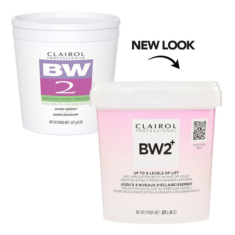 Clairol Clairol BW2+ Extra Strength Powder Lightener 8 Oz Hair Color White Smoke