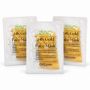 ZAQ Skin & Body 24K Gold Hydrogel Face Mask Face Mask Lavender 3 Pk  (3 Single-use treatments)