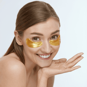ZAQ Skin & Body 123 Ready 24K GOLD LIFT & FIRM GEL EYE PATCHES Light Gray 1 Pair,5 Pair,Retail Box - 10 Packs ( 50 Pairs)