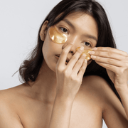 ZAQ Skin & Body 123 Ready 24K GOLD LIFT & FIRM GEL EYE PATCHES Lavender 1 Pair,5 Pair,Retail Box - 10 Packs ( 50 Pairs)