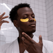 ZAQ Skin & Body 123 Ready 24K GOLD LIFT & FIRM GEL EYE PATCHES Gray 1 Pair,5 Pair,Retail Box - 10 Packs ( 50 Pairs)