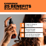 TheSalonGuy 25 Leave-In Treatment Spray Haircare Black
