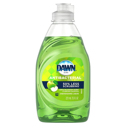 Dawn Dawn Ultra Antibacterial Dishwashing Liquid Dish Soap, Apple Blossom Scent, 7.5 Fl Oz Apples White Smoke