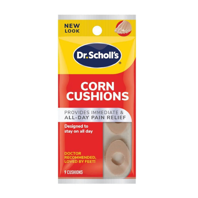 Dr Scholls Dr Scholls Corn Cushions 9 Ct Packet Health & Beauty Firebrick