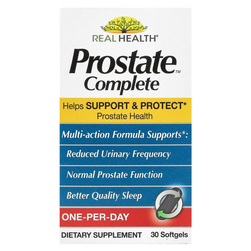 Real Health Real Health Prostate Complete One-Per-Day - 30 Softgels Vitamins & Supplements White Smoke