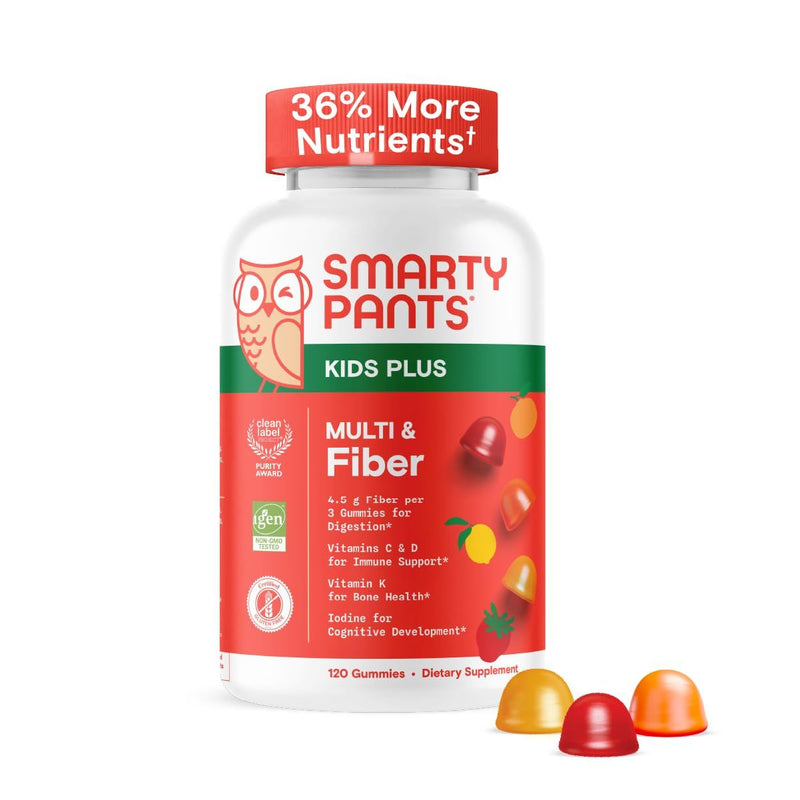 Smartypants Kids Plus Cw 120 M/Fbr Gmm Vitamins & Supplements White Smoke