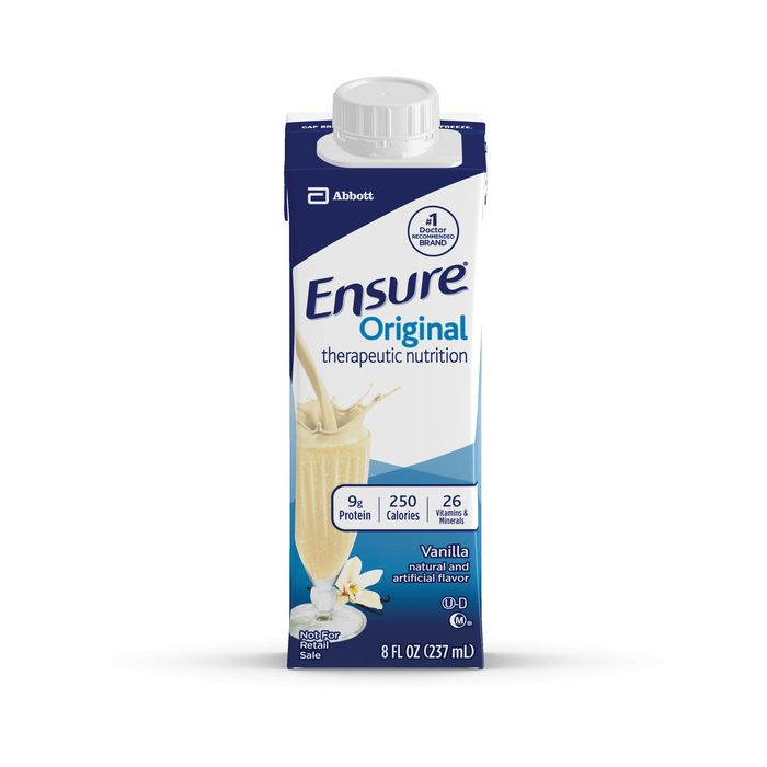 Ensure Ensure Oral Supplement Vanilla Flavor - 8 FL OZ Fitness & Nutrition White Smoke
