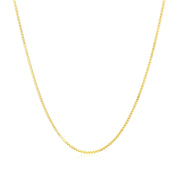 Bids.com 10k Yellow Gold Classic Box Chain 0.8mm Necklaces White Smoke 16 / Yellow Gold,18 / Yellow Gold,20 / Yellow Gold,22 / Yellow Gold,24 / Yellow Gold,30 / Yellow Gold