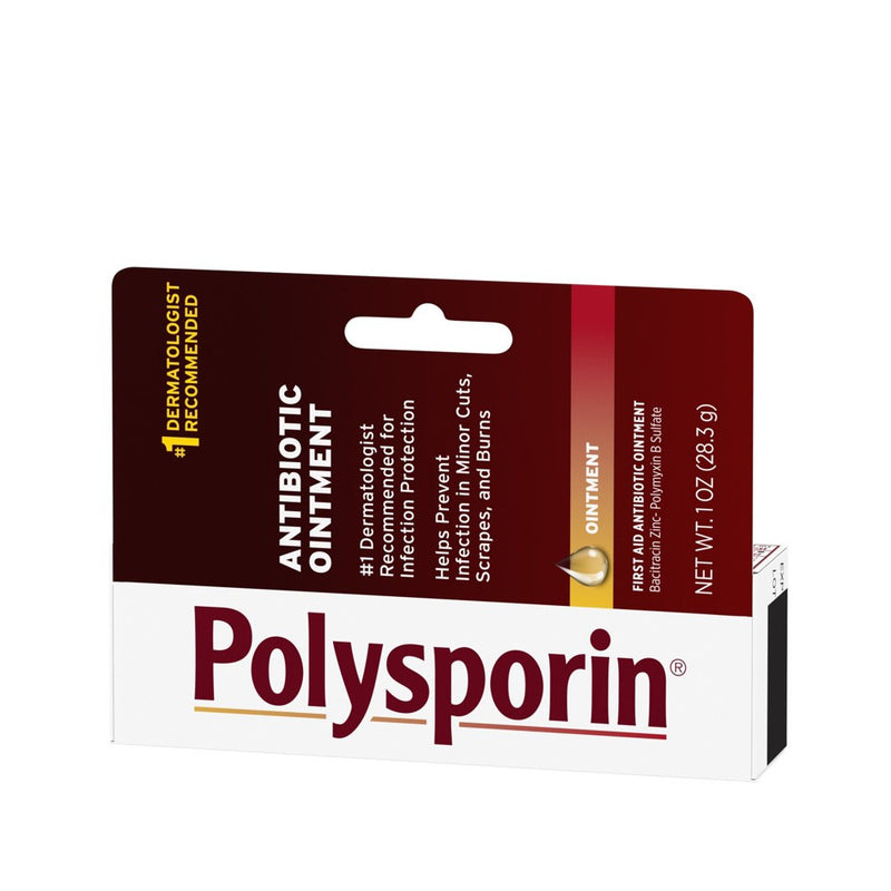 Polysporin Polysporin First Aid Antibiotic Ointment 1 Oz First Aid White Smoke
