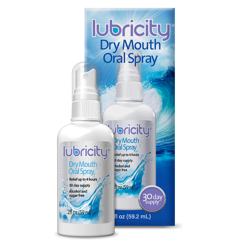 Lubricity Lubricity Dry Mouth Oral Spray - 2 Oz Oral Care White Smoke