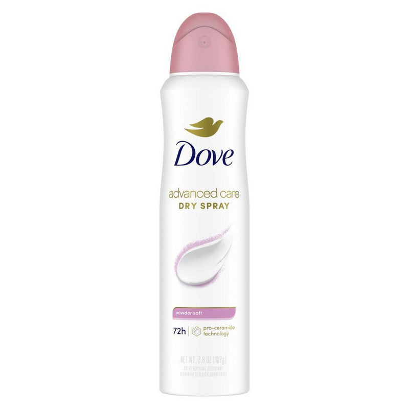 Dove Dove Advanced Care Dry Spray Antiperspirant Deodorant Powder Soft Deodorant White Smoke