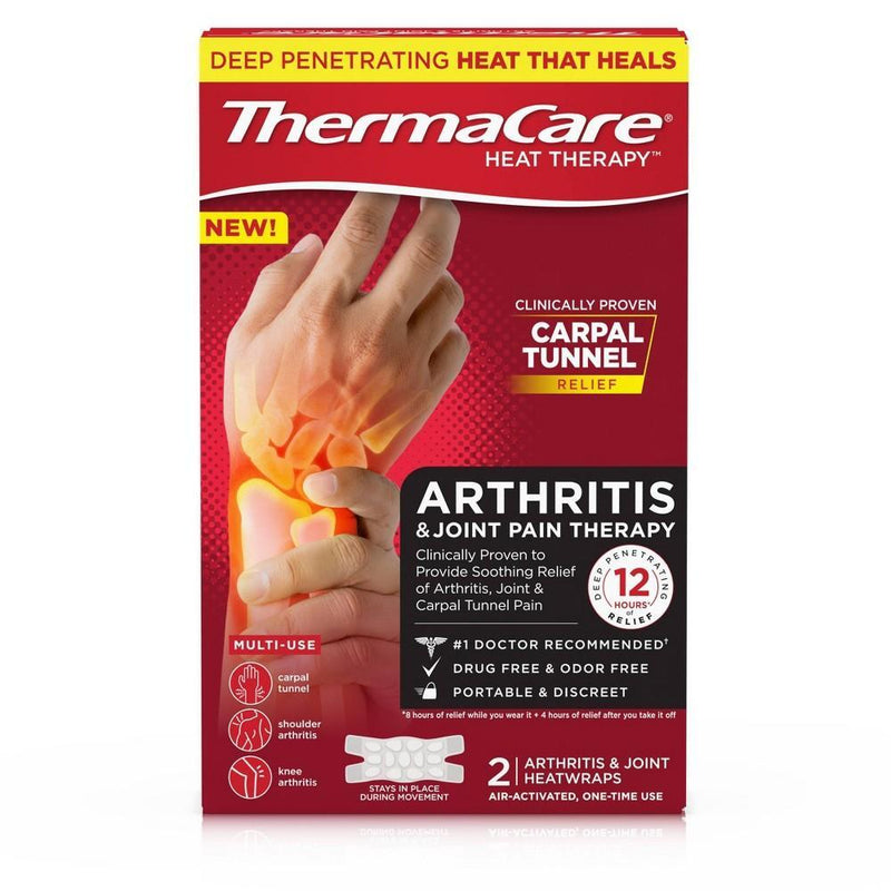 ThermaCare ThermaCare Arthritis & Joint Pain Therapy Patch - 2ct Health & Beauty Brown