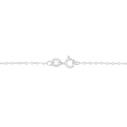 Bids.com .925 Sterling Silver 1.0 Ctw Diamond Shadow Open Heart Halo 18" Pendant Necklace (I-J Color, I1-I2 Clarity) Necklaces White Smoke White.Sterling Silver / 18
