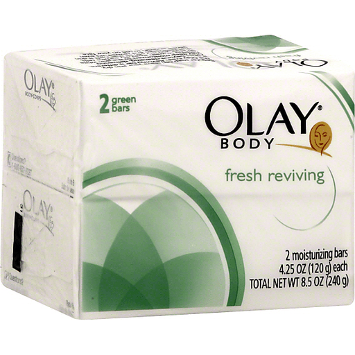 Olay Olay Body Moisturizing Bars, Fresh Reviving Health & Beauty Antique White