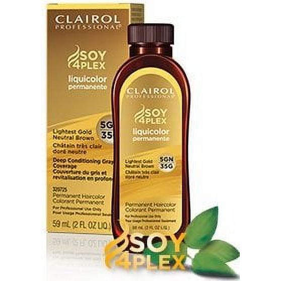 Clairol Clairol Professional Permanent 8GN Light Gold Neutral Blonde Hair Color White Smoke