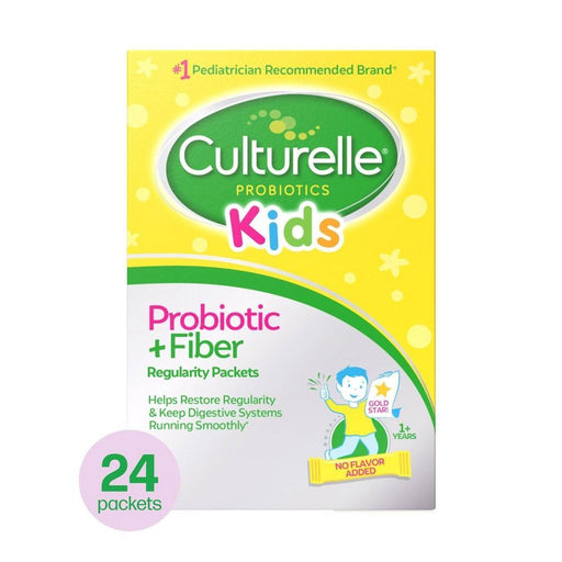Culturelle Culturelle Kids Probiotic + Fiber Regularity Packet, Berry Flavor, 24 Count Vitamins & Supplements White Smoke
