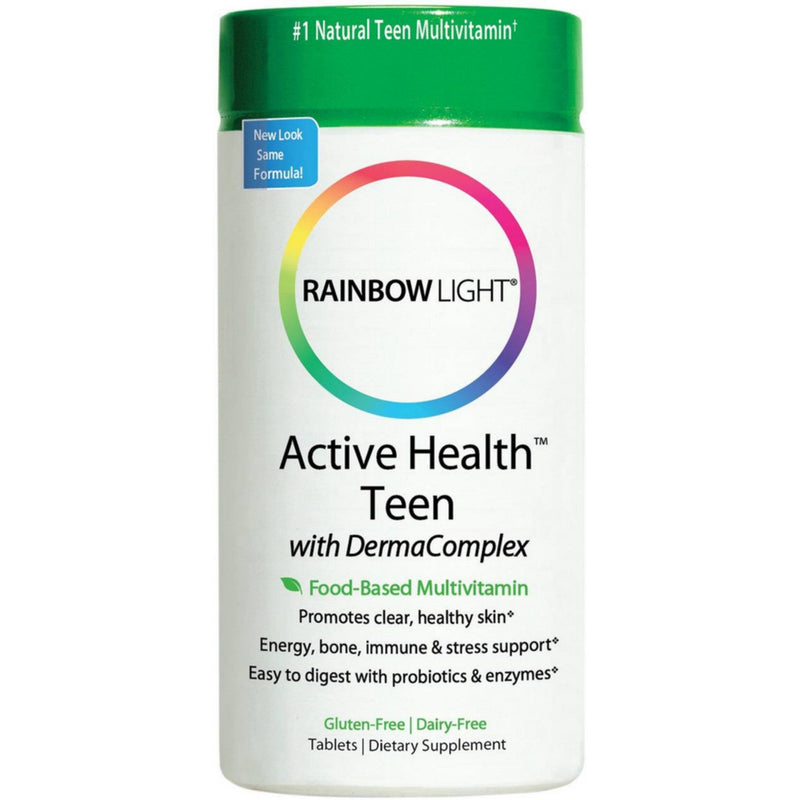 Rainbow Light Rainbow Light Active Health Teen Multivitamin Tablets 60 Vitamins & Supplements White Smoke