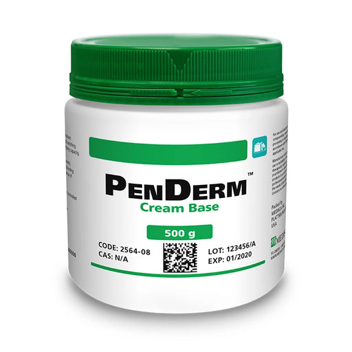 Medisca PENDERM DS Base Cream (500 g Jar/Tub) Lotion & Moisturizer White Smoke